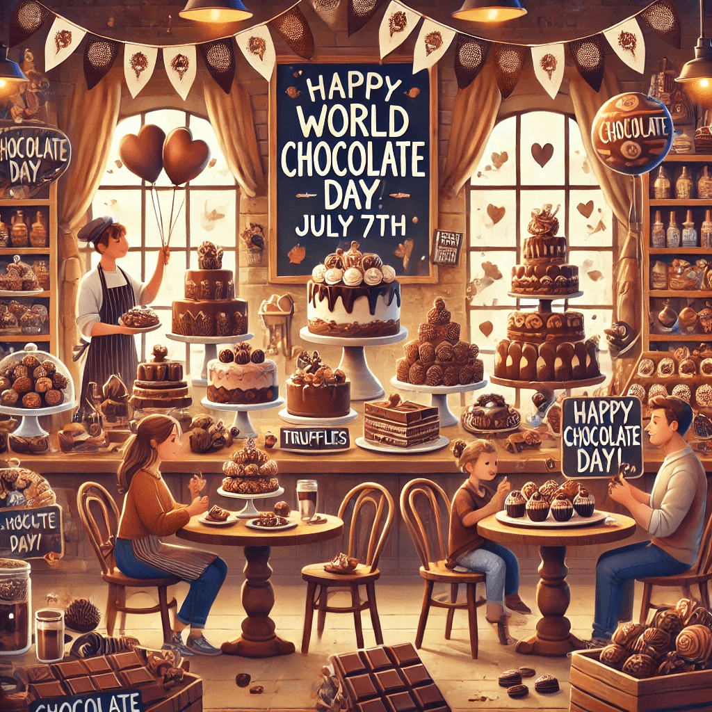Celebrating World Chocolate Day on July 7th