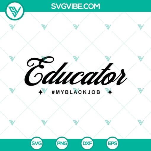 educator my black job svg png biden for president svg presidential election 2025 svg mockup