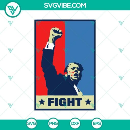 fight trump vintage svg trump rally shooting svg trump fight hand up shooting svg png mockup