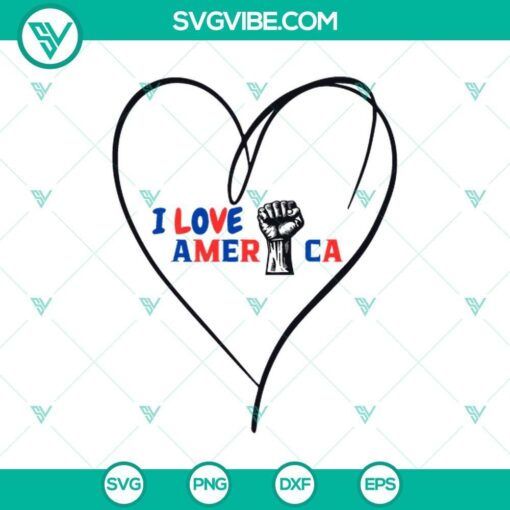 i love america fight svg donald trump fight shooting svg png mockup