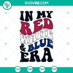 4th Of July, New products, SVG Files, Trending, Trending SVG, In My Red White 1