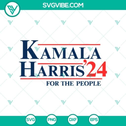 kamala harris for the people 2024 svg kamala harris 2024 svg kamala harris svg png mockup