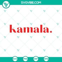 Kamala Harris SVG, Political 2024 Kamala Harris SVG