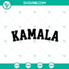 Kamala Harris 2024 SVG design with patriotic theme, ideal for political supporters.