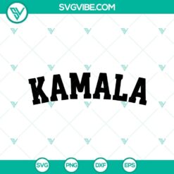 Kamala SVG, Kamala Harris 2024 SVG