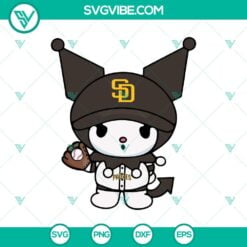 New products, Sport SVG, SVG Files, Trending, Trending SVG, Kuromi San Diego 22