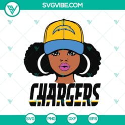 Sports, SVG Files, LA Chargers girl SVG, Chargers Girl SVG, Los Angeles 2