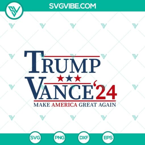 make trump vance great again svg trump vance 2024 svg mockup