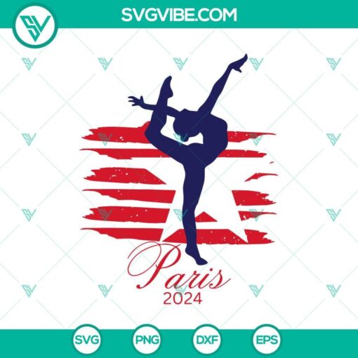 paris 2024 gymnastics svg women s olympic team usa svg paris 2024 summer olympics svg mockup