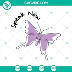 Speak now Taylor’s Version SVG, Taylor Swift butterfly svg, Speak now Taylor Swift Album svg