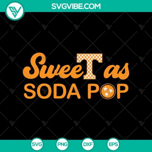 sweet as soda pop svg tennessee vols svg png mockup