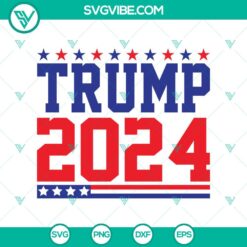 American, Donald Trump, SVG Files, Trump 2024 SVG PNG Cut Files Vector Clipart 5