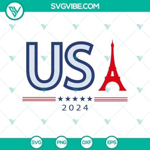 usa eiffel tower 2024 svg paris games svg team usa svg summer 2024 svg mockup