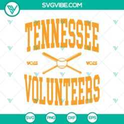 Baseball, Sports, SVG Files, Vols SVG, Tennessee Vols Baseball SVG, Tennessee 12