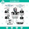 Trump Shooting 2024 SVG Bundle with Trump Rally Shooter design for Cricut, SVG and PNG files included. Ideal for Trump supporters.