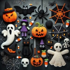 10 Spooky Free Crochet Patterns for Halloween