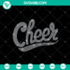 Cheer Rhinestone Template SVG for Cricut, Silhouette, Digital Download