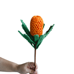 Crochet Banksia Ericifolia - PDF Pattern with Free Video Tutorial