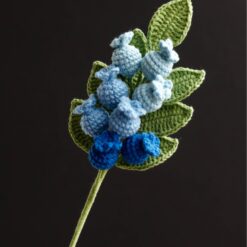 Crochet Blueberry Branch - PDF Pattern with Free Video Tutorial