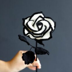 Crochet Chanel Rose - PDF Pattern with Free Video Tutorial