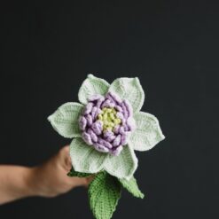 Crochet Clematis Florida - PDF Pattern with Free Video Tutorial