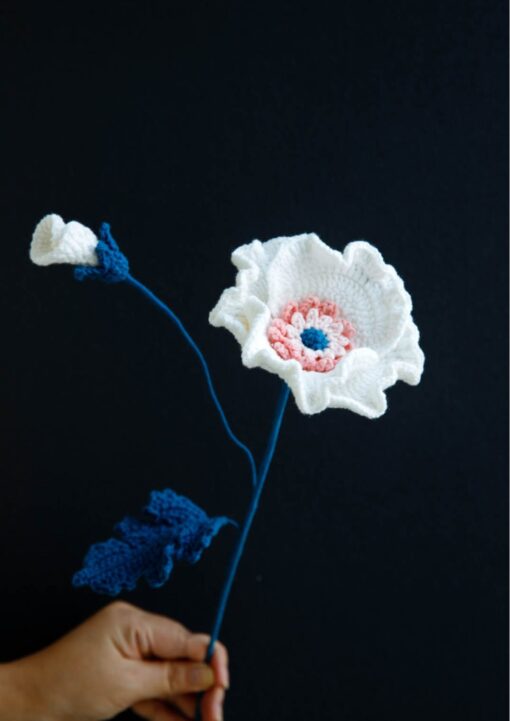 Crochet Corn Poppy - PDF Pattern with Free Video Tutorial