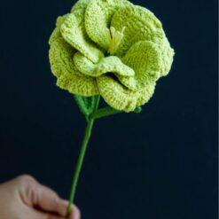 Crochet Eustoma Flower - PDF Pattern with Free Video Tutorial