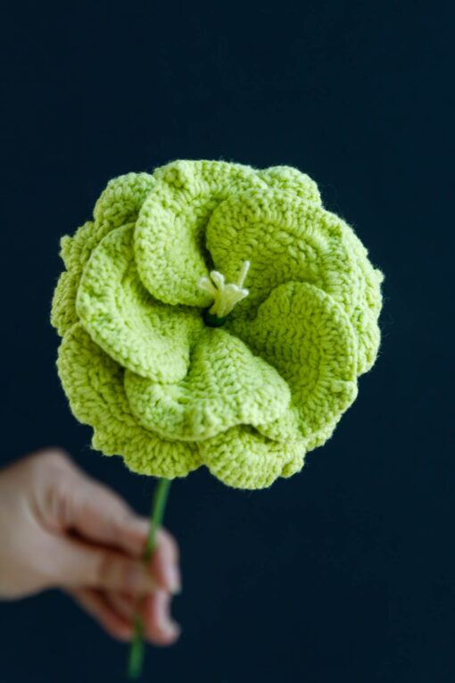 Crochet Eustoma Flower - PDF Pattern with Free Video Tutorial