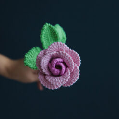 Crochet French Rose - PDF Pattern with Free Video Tutorial