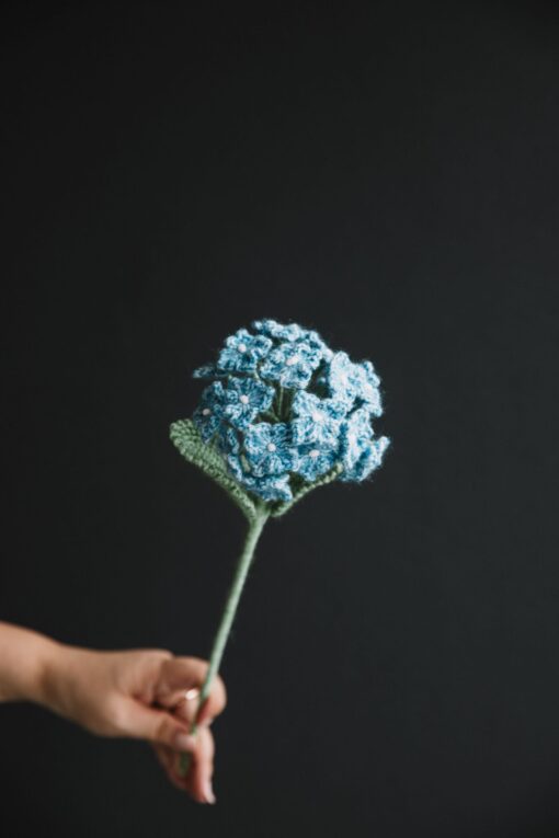 Crochet Hydrangea - PDF Pattern with Free Video Tutorial