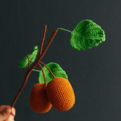 Crochet Kiwi Branch - PDF Pattern with Free Video Tutorial