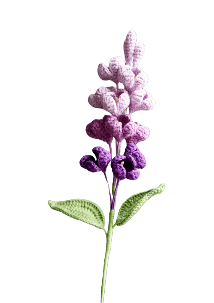 Crochet Lilac Flower- PDF Pattern with Free Video Tutorial