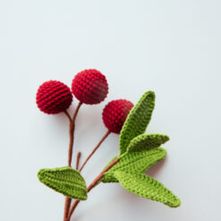 Crochet Litchi Branch - PDF Pattern with Free Video Tutorial