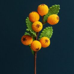Crochet Loquat Branch - PDF Pattern with Free Video Tutorial