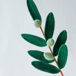 Crochet Olive Branch - PDF Pattern with Free Video Tutorial