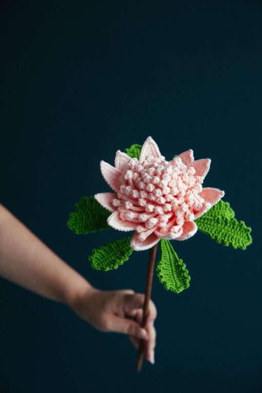 Crochet Protea Cynaroides - PDF Pattern with Free Video Tutorial