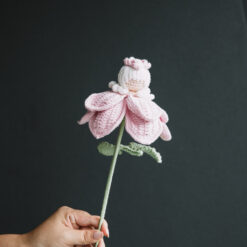 Crochet Rose Fairy - PDF Pattern with Free Video Tutorial