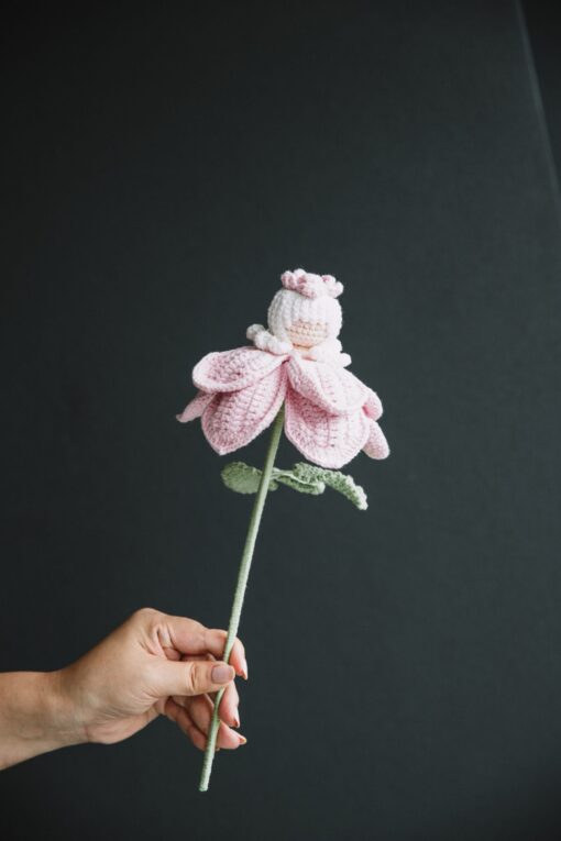 Crochet Rose Fairy - PDF Pattern with Free Video Tutorial