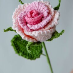 Crochet Roselle Rose - PDF Pattern with Free Video Tutorial