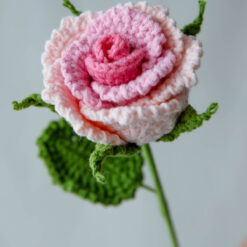 Crochet Roselle Rose - PDF Pattern with Free Video Tutorial