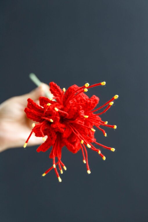 Crochet Spider Lily - PDF Pattern with Free Video Tutorial