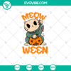 Meow Ween SVG, Halloween Cat Killer SVG, PNG, DXF, EPS, Downloads