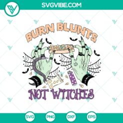 Cartoons, SVG Files, Trending, Trending SVG, Burn Blunts Not Witches SVG, Candy 12