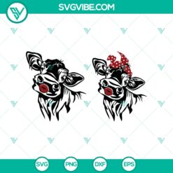 Animals, New products, SVG Files, Trending, Trending SVG, Cute Cow Kiss SVG, 6