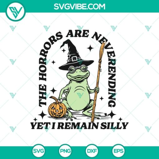 funny frog witch halloween svg