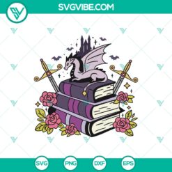 Halloween, SVG Files, Trending, Trending SVG, Dragon Bookish Halloween SVG, 8