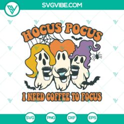 Halloween, SVG Files, Trending, Trending SVG, Hocus Pocus I Need To Focus 10