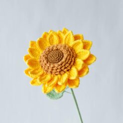 Sunflower and Rose Arrangement – PDF Pattern with Video Tutorial