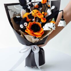 Halloween Floral Bouquet Tutorial - PDF Pattern & Video Guide