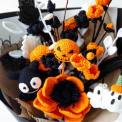 Halloween Floral Bouquet Tutorial - PDF Pattern & Video Guide